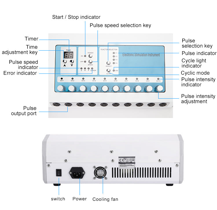 EMS Body Massaging Slimming Machine